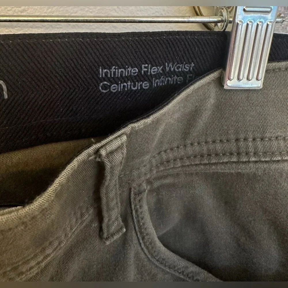 Calvin Klein Pants Mens Size 32x32 Infinite Flex Waist Slim Fit Green In Colour